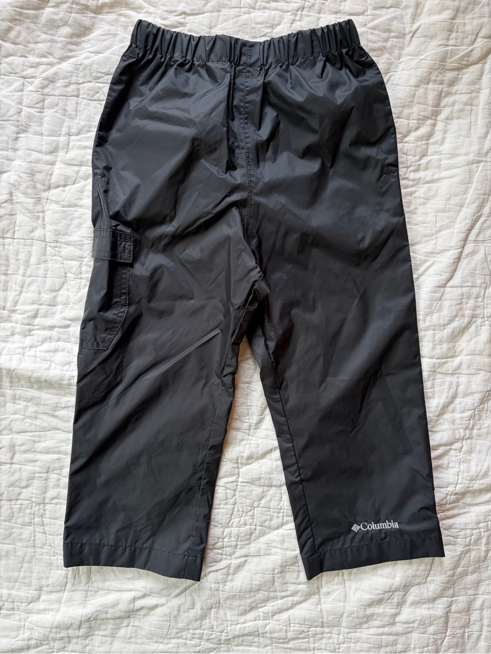 Columbia Black Packable Rain Pants
